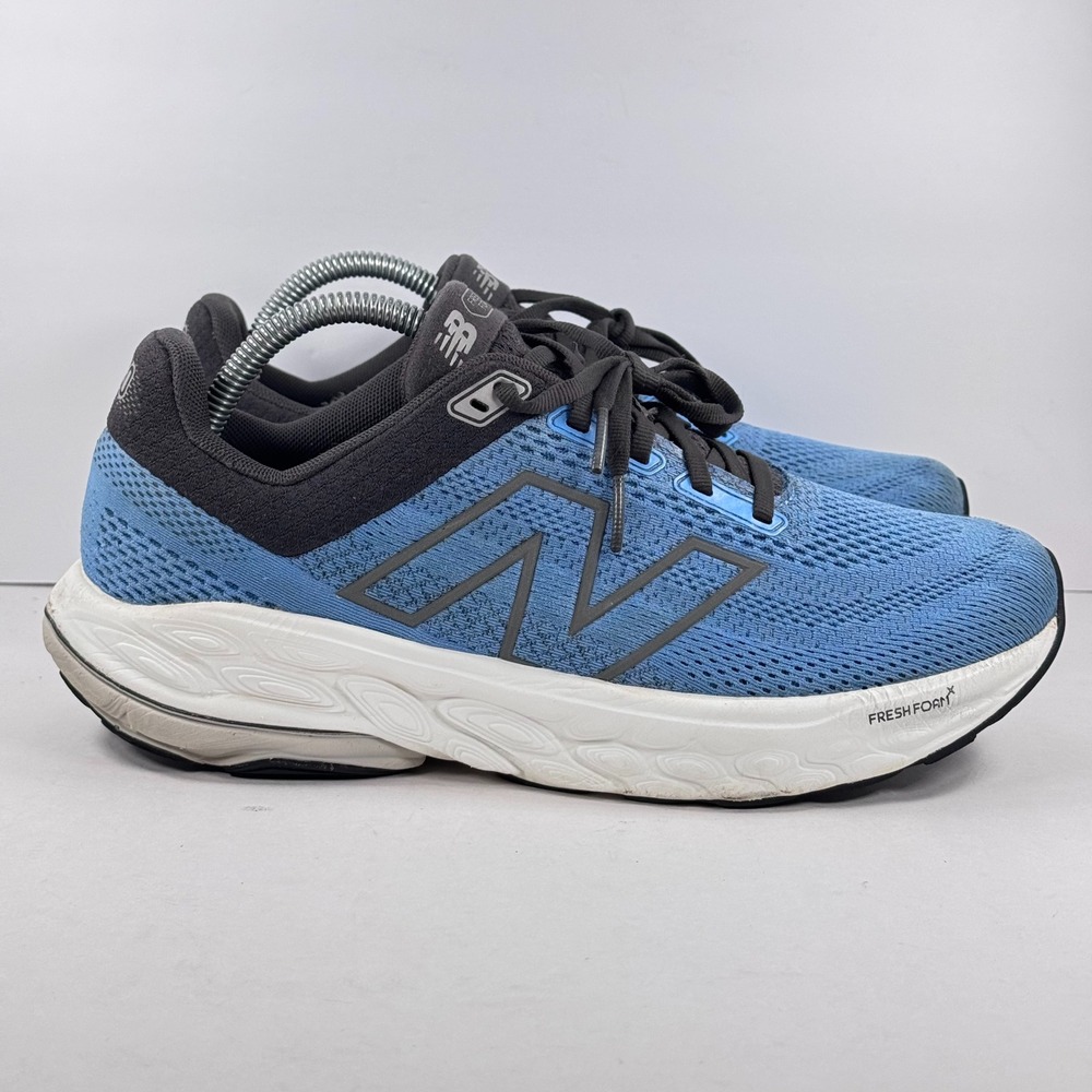 New Balance Fresh Foam X 860v14 Mens 9 2E Wide Blue Grey Running Shoes M860S14